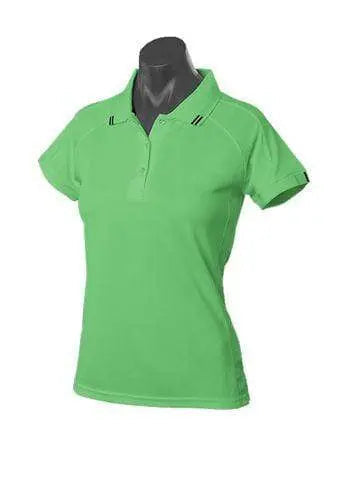 Aussie Pacific Flinders Women's Polo Shirt 2308 Casual Wear Aussie Pacific Apple/Black 6
