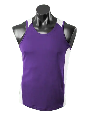 Purple/White / S