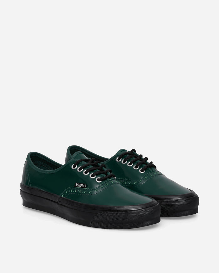 Vans Otw Authentic 44 Siped Vibram Gloss Leather Brogue Emerald/Black Sneakers Low VN000V33H9B1