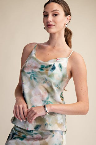 Avery Satin Neck Cami