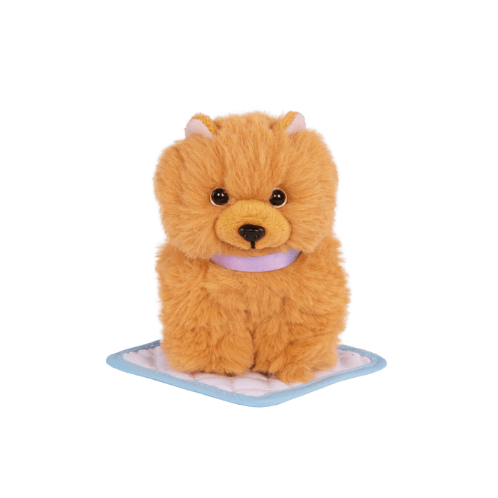 Our Generation 18-inch Doll Ayanna and her pet dog Goldie and dog accessories