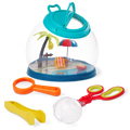 Tropical bug hotel toy with accessories for toddlers and kids