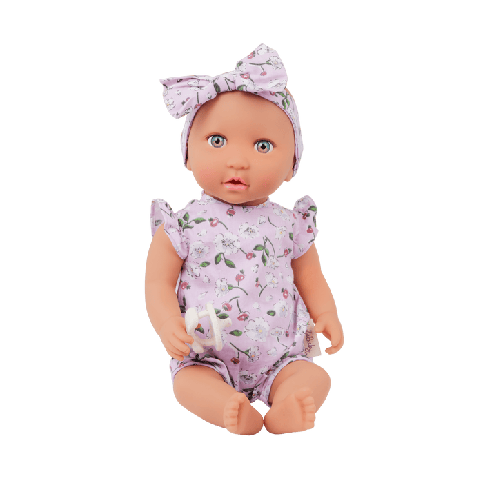 LullaBaby Doll in Floral Outfit