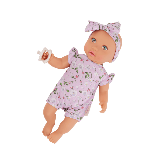 LullaBaby Doll in Floral Outfit