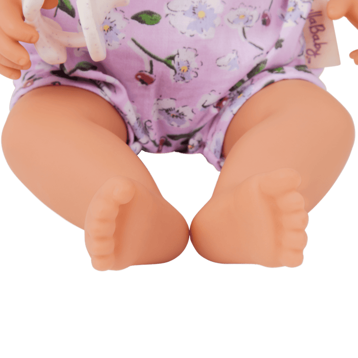 LullaBaby Doll in Floral Outfit