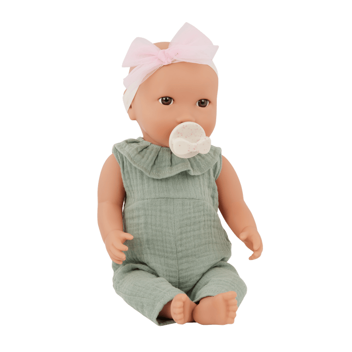 Baby Doll - Green Jumper - LullaBaby