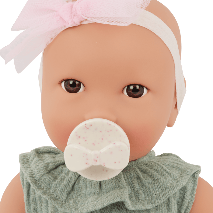 Baby Doll - Green Jumper - LullaBaby