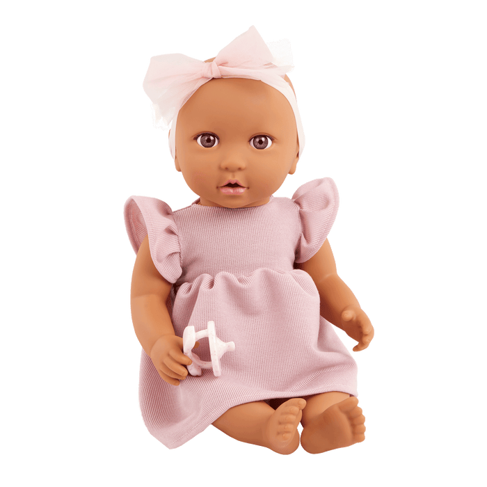 LullaBaby Doll in Pink Dress