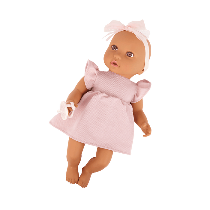 LullaBaby Doll in Pink Dress