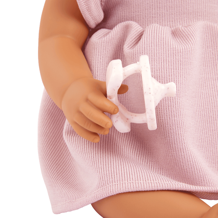 LullaBaby Doll in Pink Dress