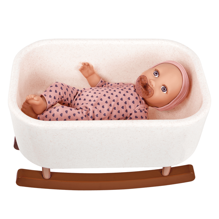 LullaBaby Doll & Bassinet Set