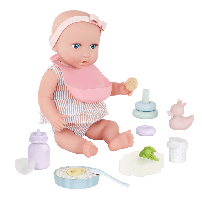 LullaBaby Doll Care & Feeding Set
