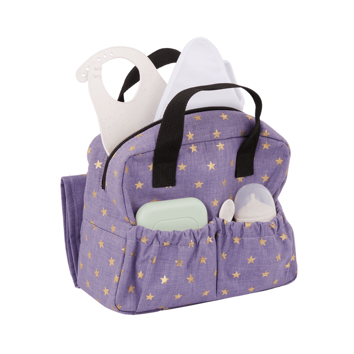 LullaBaby Doll Diaper Bag Set