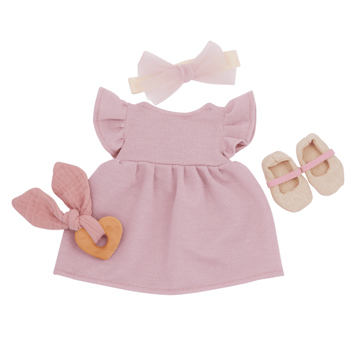 LullaBaby Doll Pink Dress Outfit