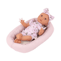 LullaBaby Doll & Plush Bassinet Set