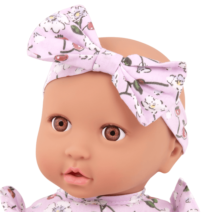 LullaBaby Doll & Plush Bassinet Set