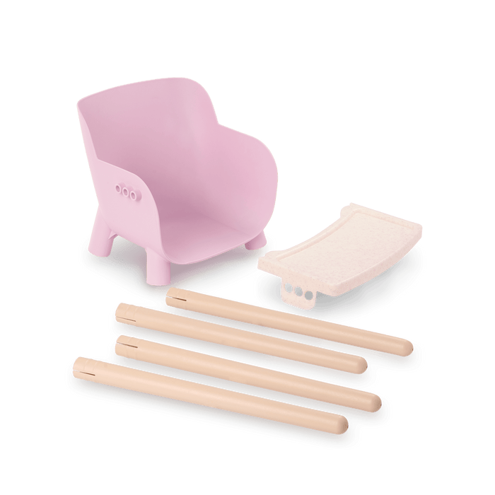 Pink High Chair for Baby Doll
