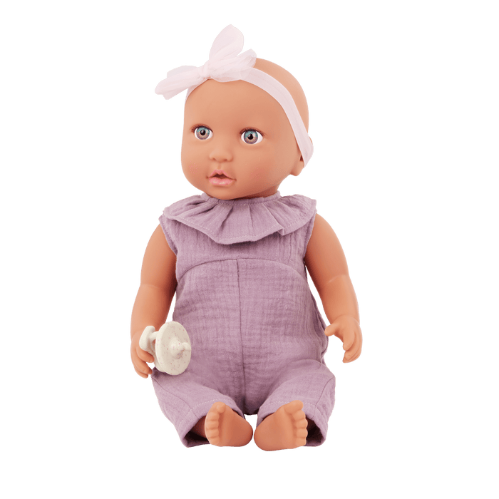 Baby Doll in Lilac Jumper - LullaBaby
