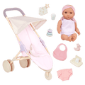 Baby Doll & Jogging Stroller Set - LullaBaby