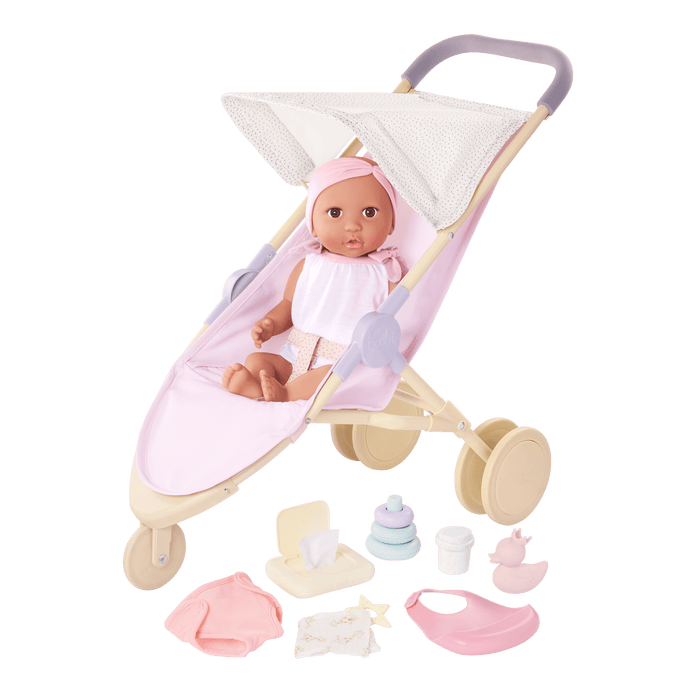Baby Doll & Jogging Stroller Set - LullaBaby