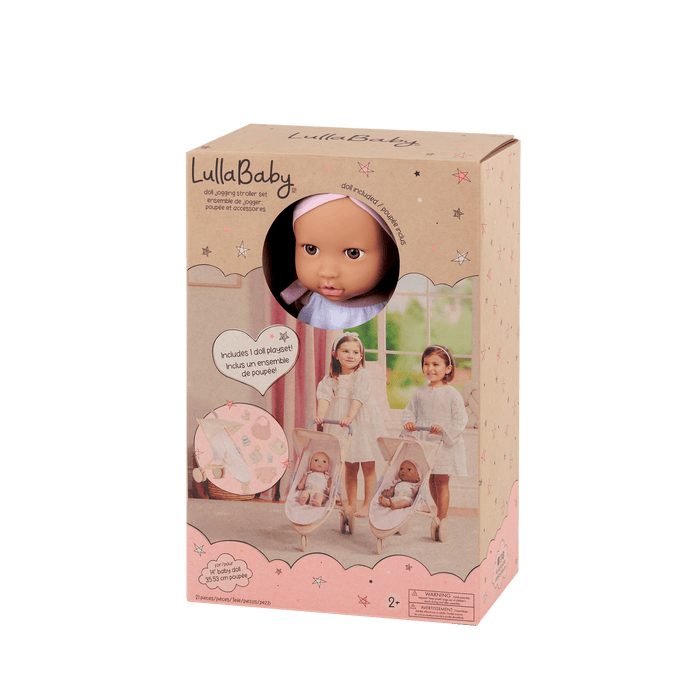 Baby Doll & Jogging Stroller Set - LullaBaby