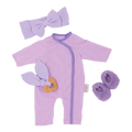 LullaBaby Doll Purple Pajama