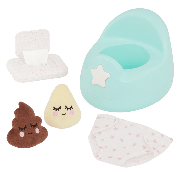 LullaBaby Doll Potty Training Set