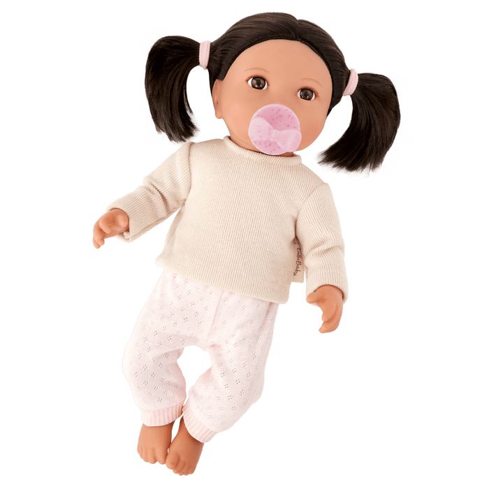 LullaBaby Doll & Pink Pacifier