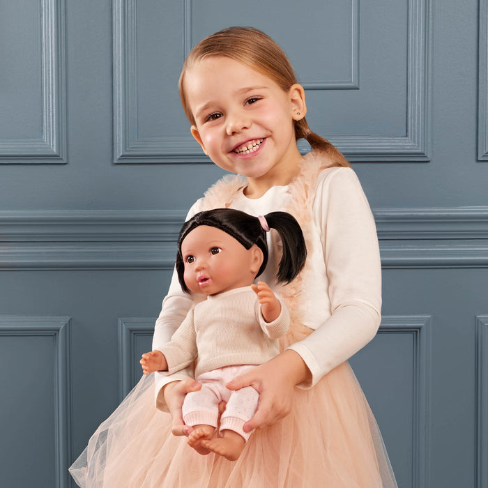 LullaBaby Doll & Pink Pacifier