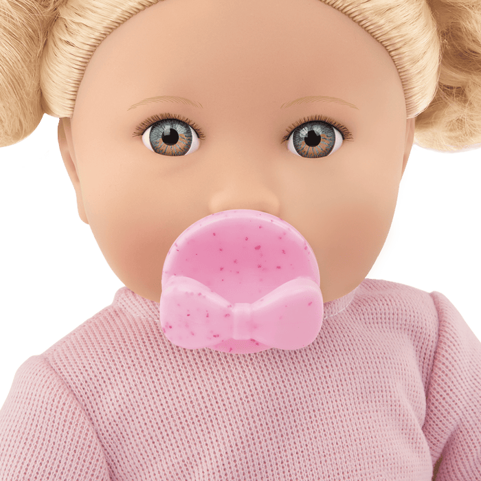 LullaBaby Doll & Pink Pacifier
