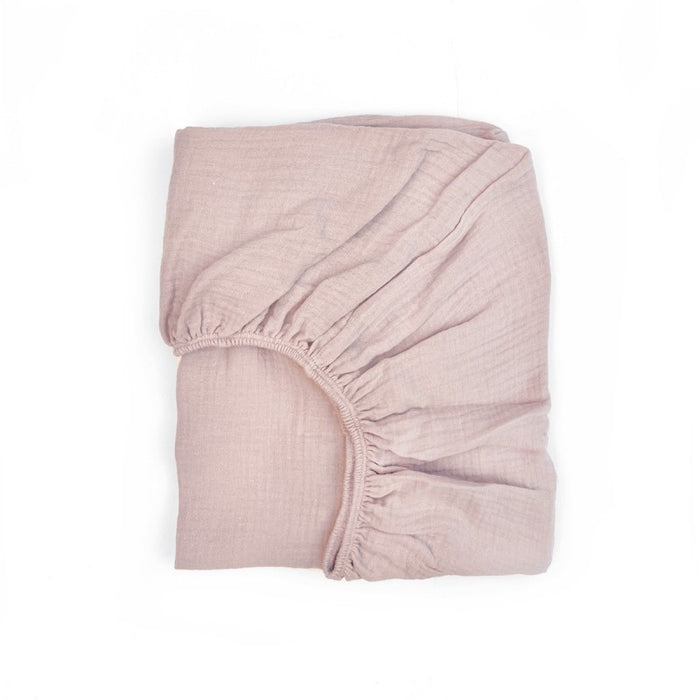 Babyshower - Crib Fitted Sheet - Nude Powder