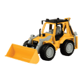 Midrange Yellow toy backhoe loader