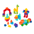Locbloc bag of building blocks for toddlers