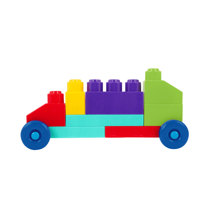 Locbloc bag of building blocks for toddlers