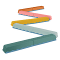 Balance beams toy for kids stackable active play Balance and Build Set