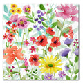 Barb's Garden Paper Luncheon Napkins