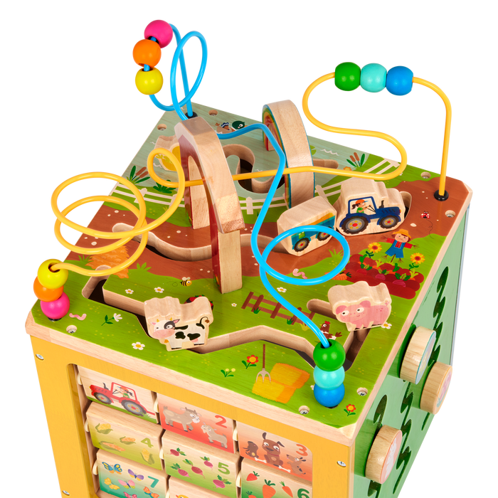 Barnyard Activity Cube