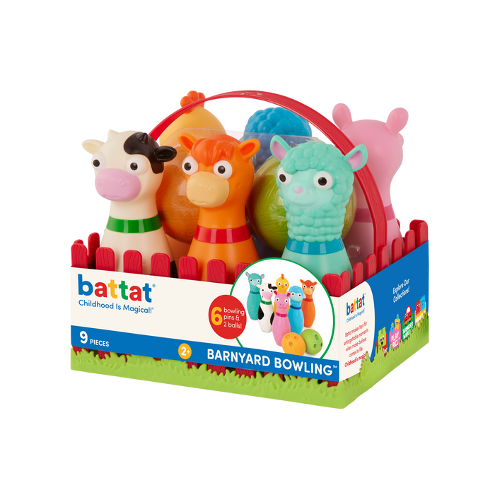 Barnyard Bowling Set with Carrier