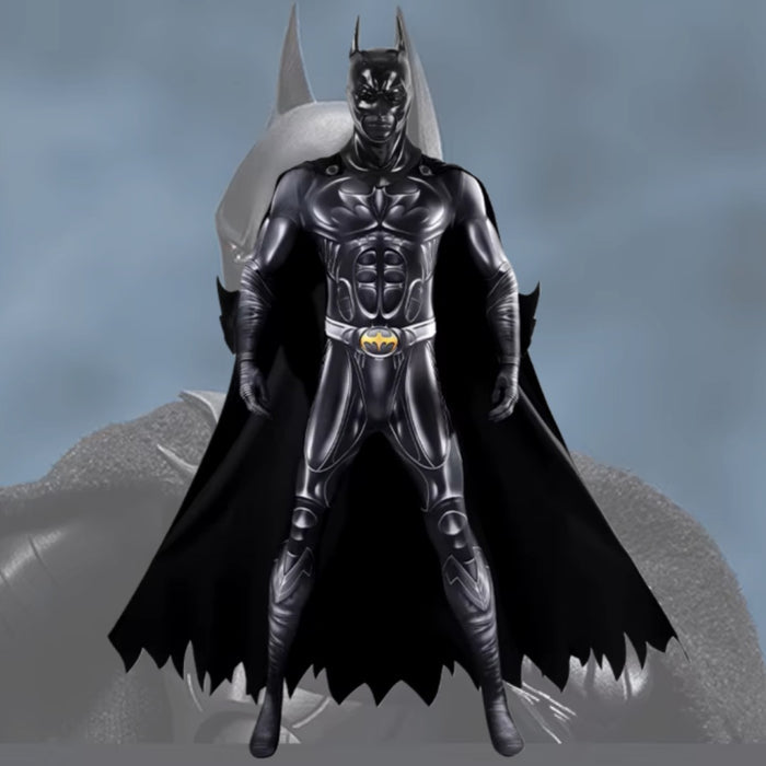 Batman Forever Bodysuit - Bruce Wayne Replica Jumpsuit - Adult Cos
