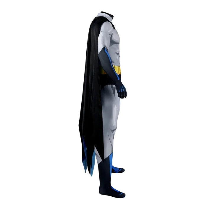 Batman Outfit - Bruce Wayne Jumpsuit & Cloak Replica - Halloween Bodysuit