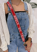 Beaded Texas Tech Purse Strap