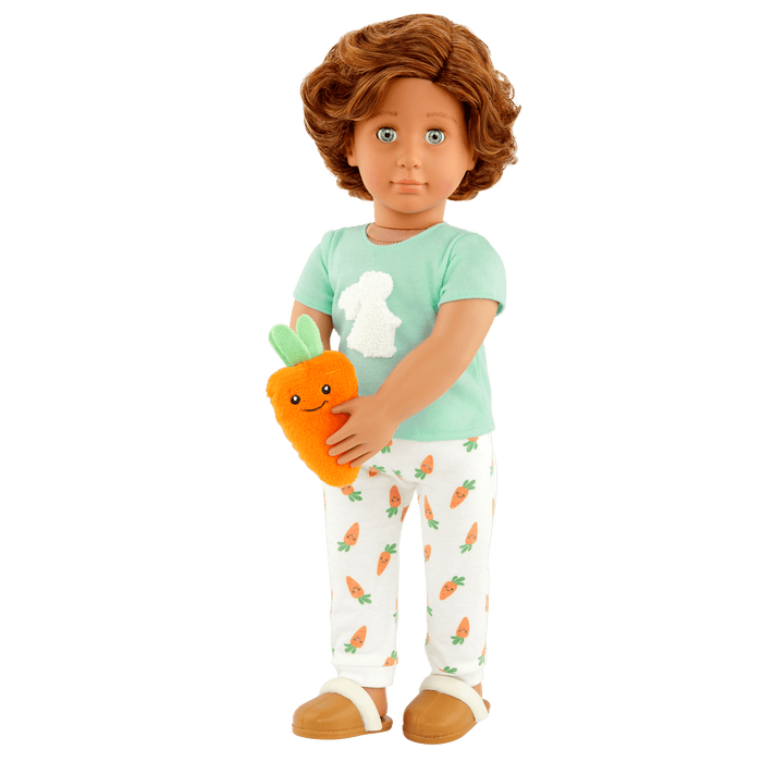 Our Generation Bedtime Bunny Pajama Outfit for 18-inch Boy Dolls