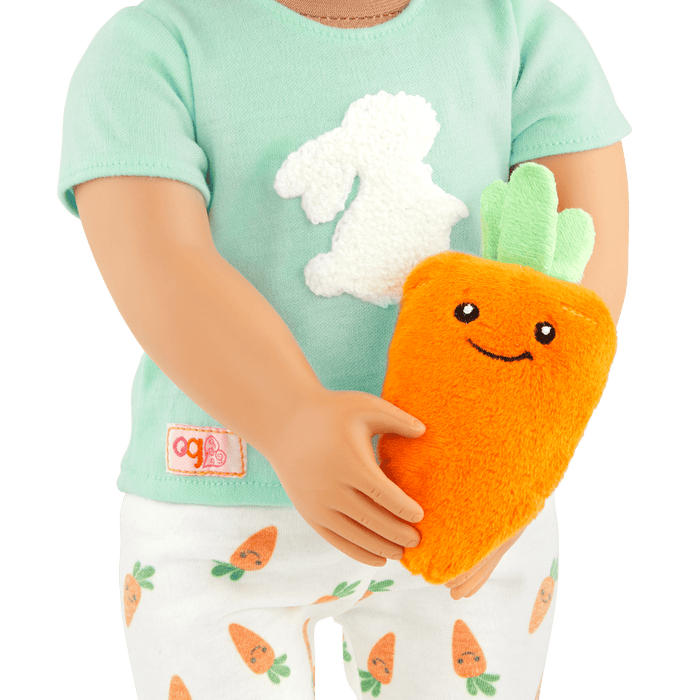 Our Generation Bedtime Bunny Pajama Outfit for 18-inch Boy Dolls