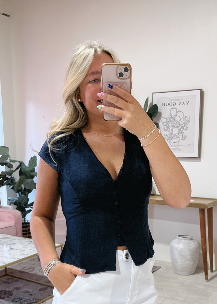 Bethany Back Tie Top