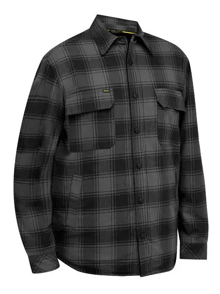 Bisley Shacket With Sherpa Lining  Metro Workwear