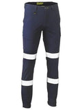 Bisley Workwear Work Wear Navy / 77 R Bisley TAPED BIOMOTION STRETCH COTTON DRILL  BPC6028T
