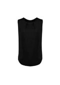 Biz Corporates Estelle Pleat Blouse RB973LN Corporate Wear Biz Corporates 4 Black