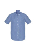 Biz Corporates Springfield Mens Short Sleeve Shirt 43422 Corporate Wear Biz Corporates XS French Navy