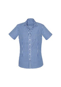 Biz Corporates Springfield Womens Short Sleeve Shirt 43412 - Flash Uniforms