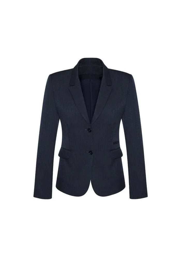 Biz Corporates Womens 2 Button Mid Length Jacket 64019 - Flash Uniforms